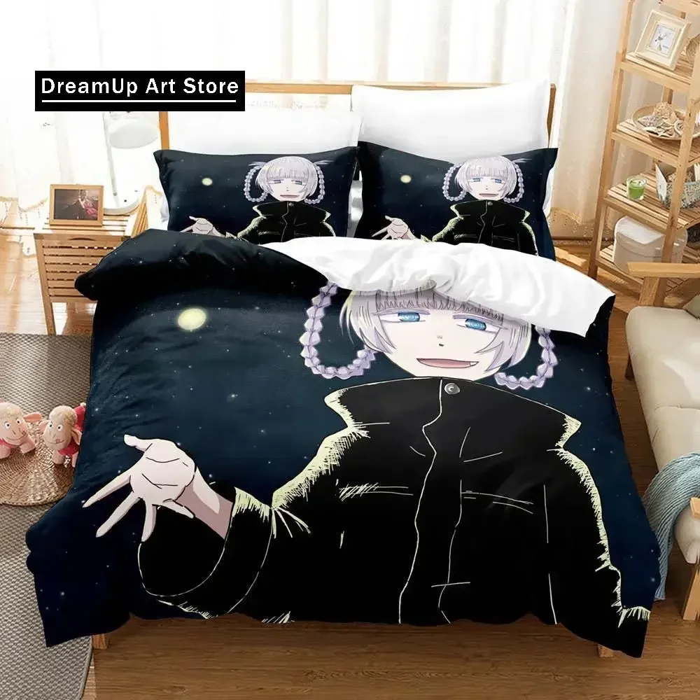 3D Print Anime Call of the Night Bedding Set Boys Girls Single Twin Queen Full Size Duvet Cover Pillowcase Bed Adult Bedroom