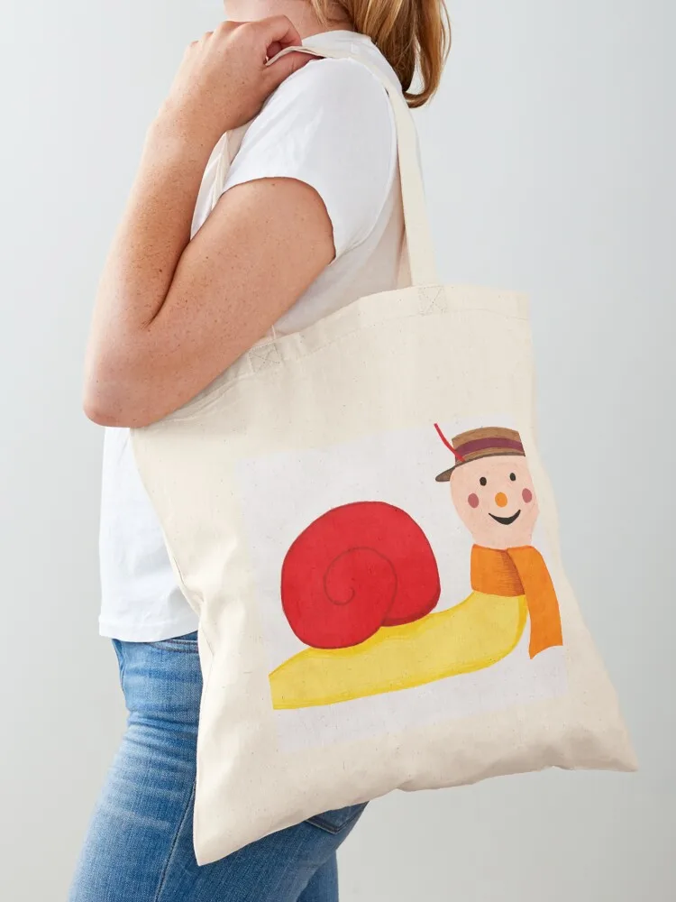 Brian the Snail Tote Bag shopper bags bag luxury women women bag reusable shopping bags