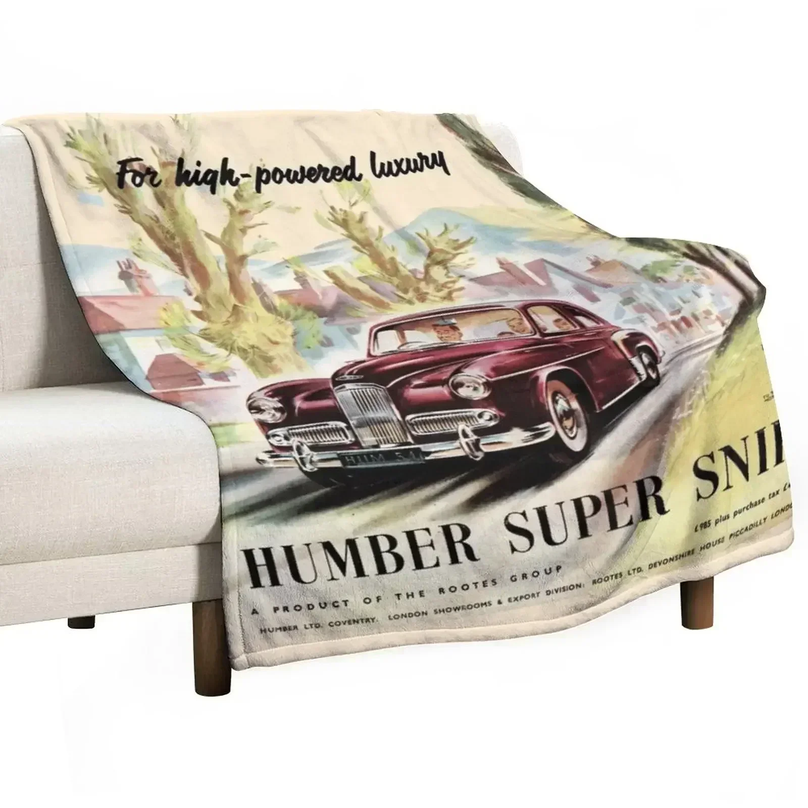 HUMBER SUPER SNIPE Throw Blanket decorative Winter beds Sofas Blankets