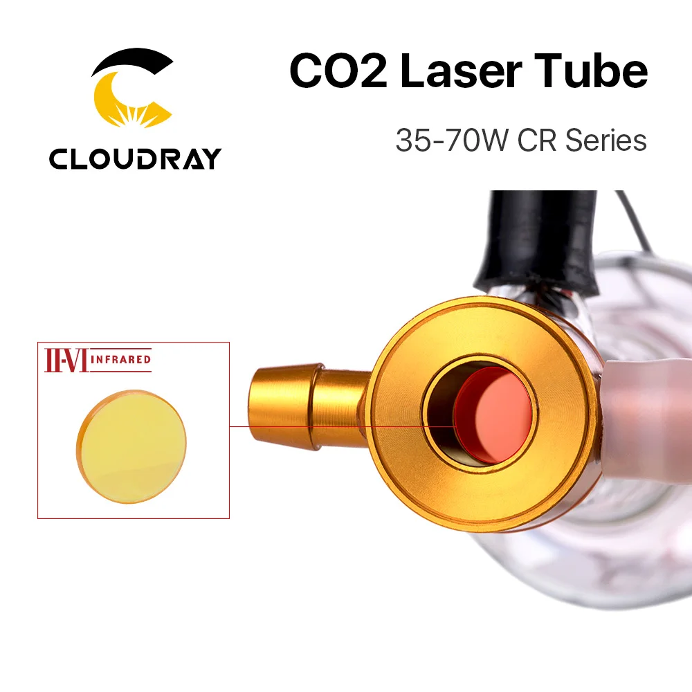 Cloudray CL701 CO2 Metal Head Laser Tube 40W 50W 60W 80W 100W 130W 150W