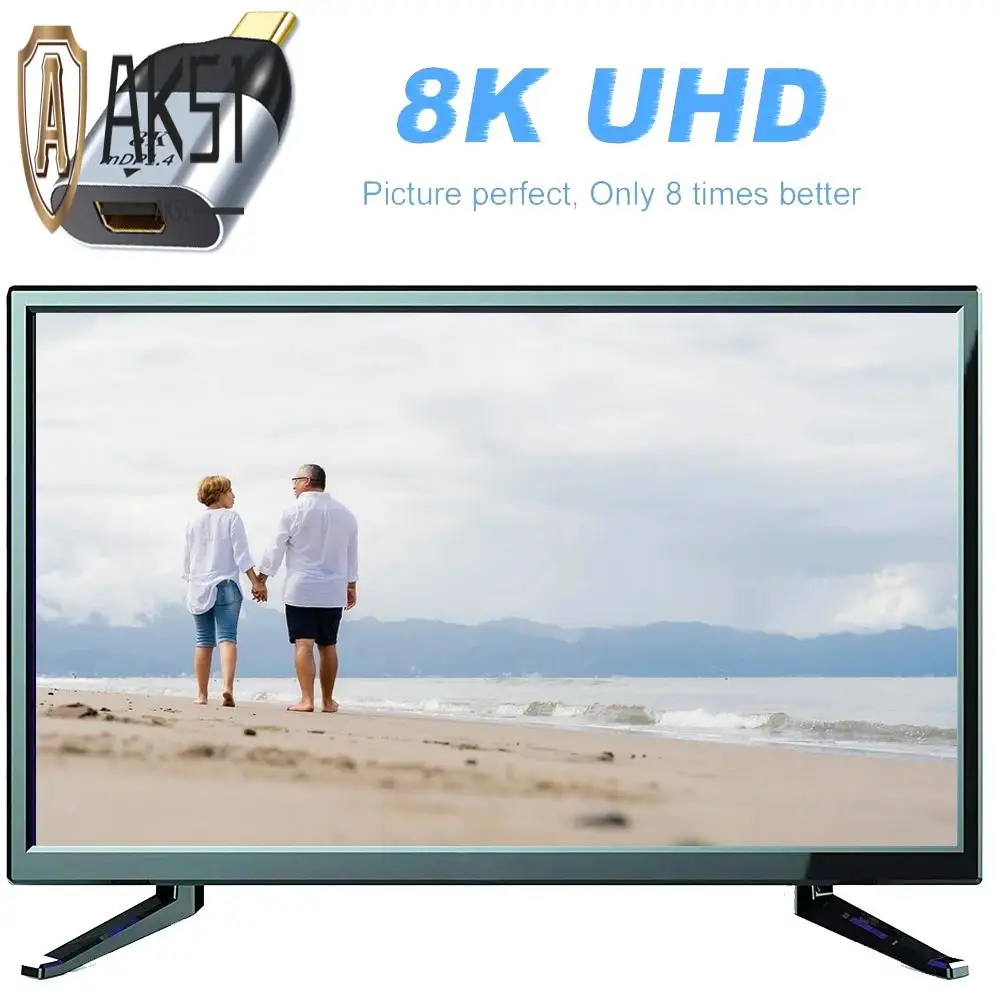 

Адаптер AK51-Type-C к Mini DP, конвертер USB C в Mini Display Port для Thunderbolt 3 8K 4K 60 Гц MDP для Ipad Pro 2020