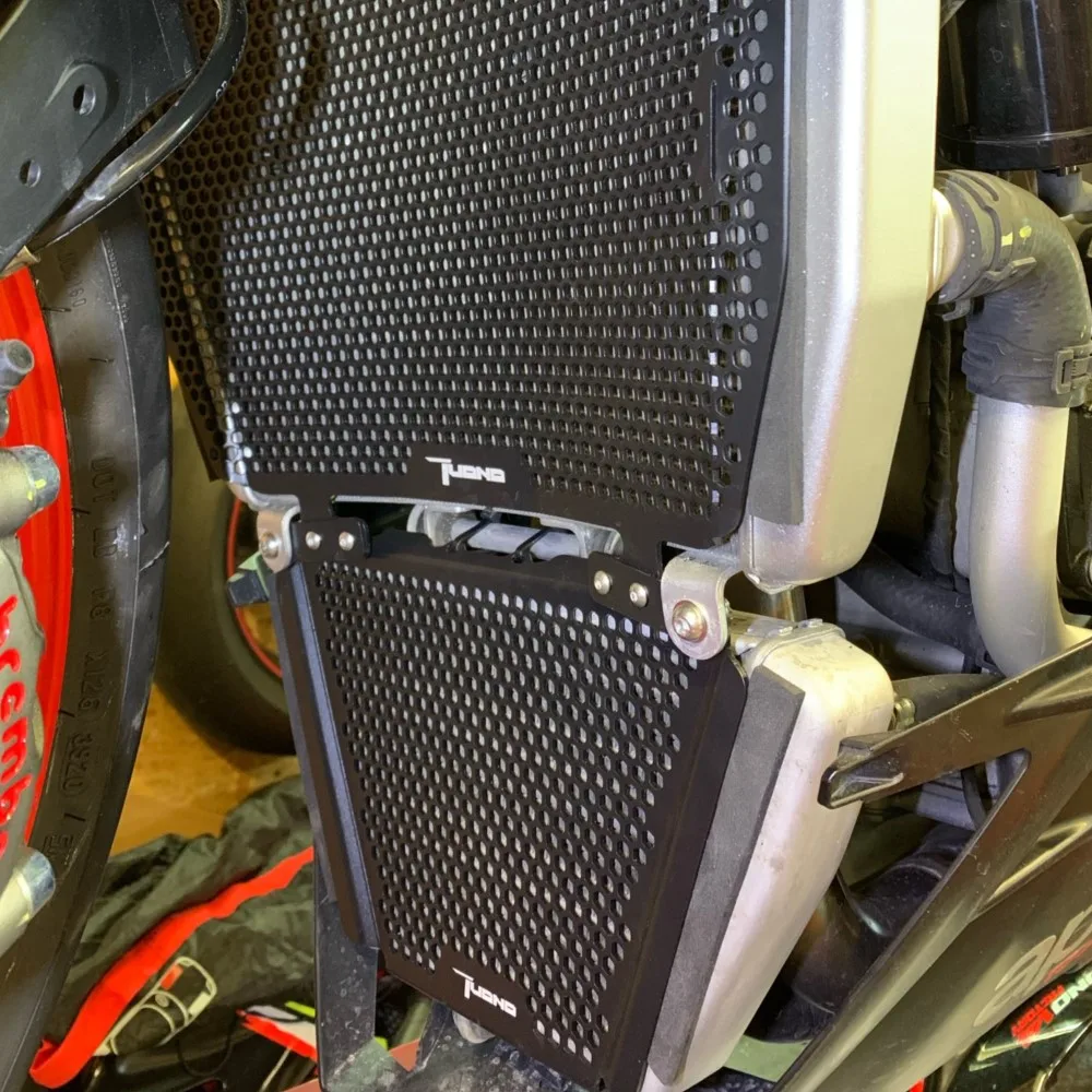 Radiator Guard Grille Cover Protector For Aprilia Tuono V4 1100 Factory 17 RSV4 1000 APRC RF 1100 RR 2023 2024 Oil Cooler Cover