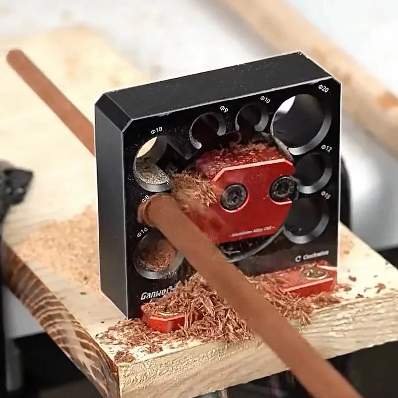Localizzatore di trapano elettrico industriale fai-da-te Tassello regolabile Maker Jig Bastoni di legno Asta Tassello Cerchio Utensile per tornitura ODM Personalizzato