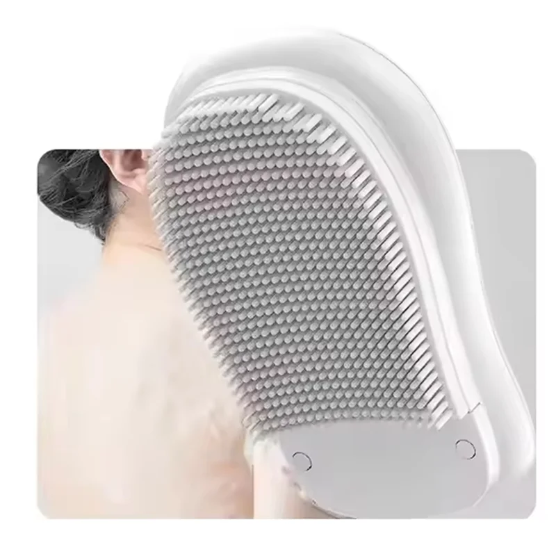 A01V-Soundwave-reinigingsborstel Elektrische scrubber Lichaamsmassage Exfoliërende douchegereedschap Huishouden