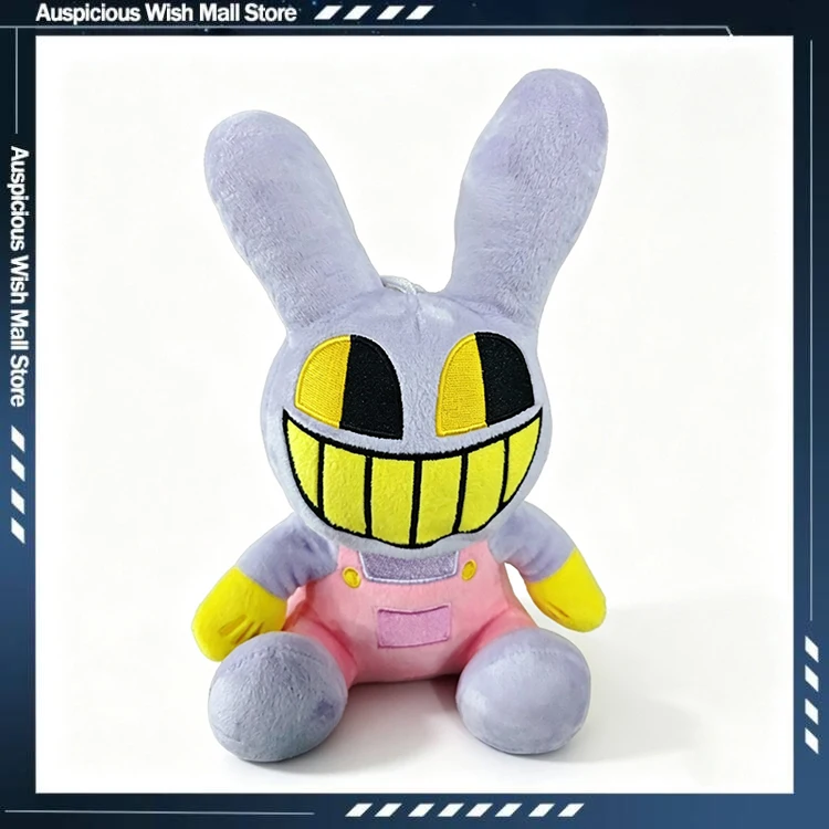 Hot The Amazing Digital Circus Plush Clown Ragatha Pomni Cartoon Jax Doll Joker Plush Soft Stuffed Sofa Decorate Toys Xmas Gift