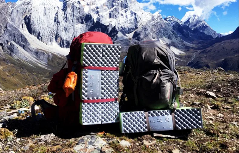 Mountain Spring Ying99/Y99 Ultralight Egg Nest Foldable Moisture‑Barrier Camping Mat Portable Egg‑Crate Foam Pad Backpacking