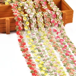 1yard 2cm Flower Trim Lace Ribbons For Gift Wrapping DIY Crafts Sewing Accessories Wedding Dress Party Decor Handmade Materials