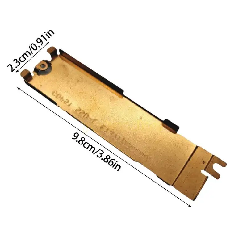 Q5WA компьютерное охлаждение алюминий NVME M.2 Твердые состояния Приводящая радиатор для 15 9500