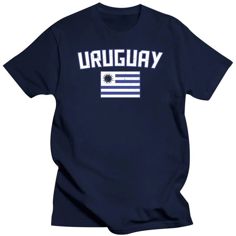 Threadrock Mens Uruguay Flag T-shirt Uruguayan South America