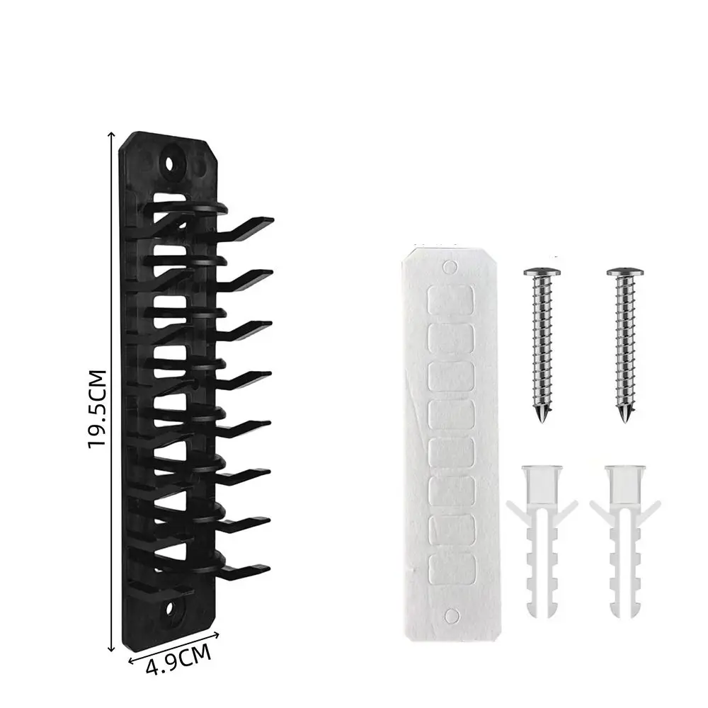 Closet Cap Rack Hat Organizer for Baseball Caps Space Saving Sundries Storage Baseball Caps Organizer for Door Closet Plastic view 5