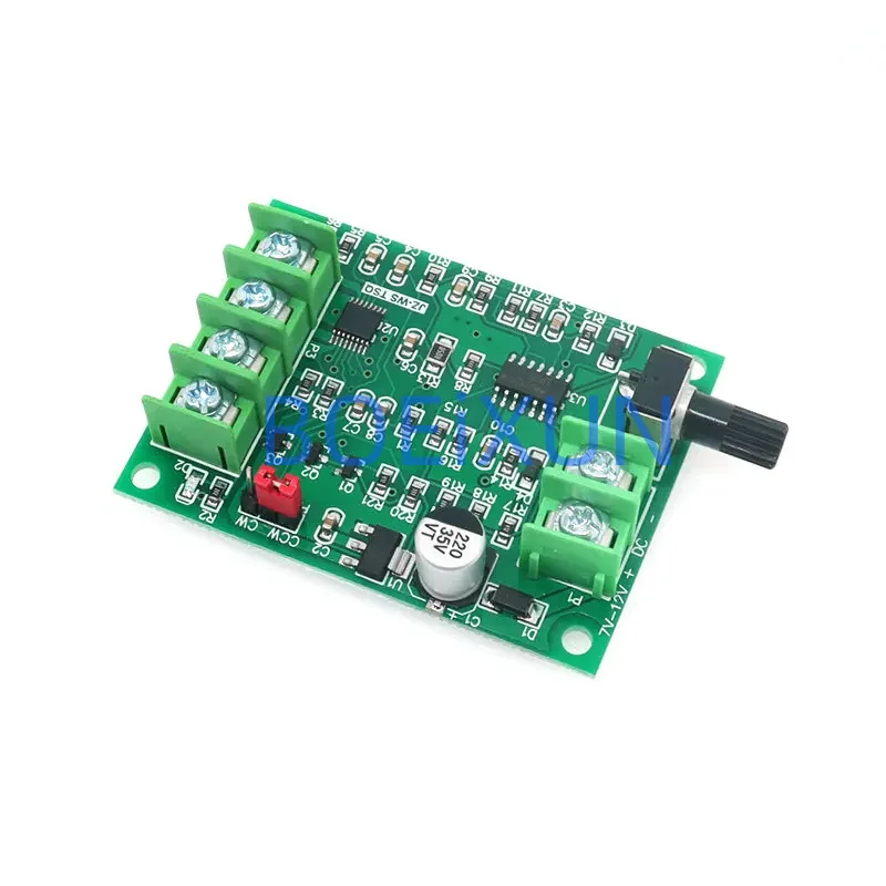5V 12V Brushless DC Motor Driver Controller Board with Reverse Voltage Over Current Protection for Hard Drive Motor 3/4 Wire