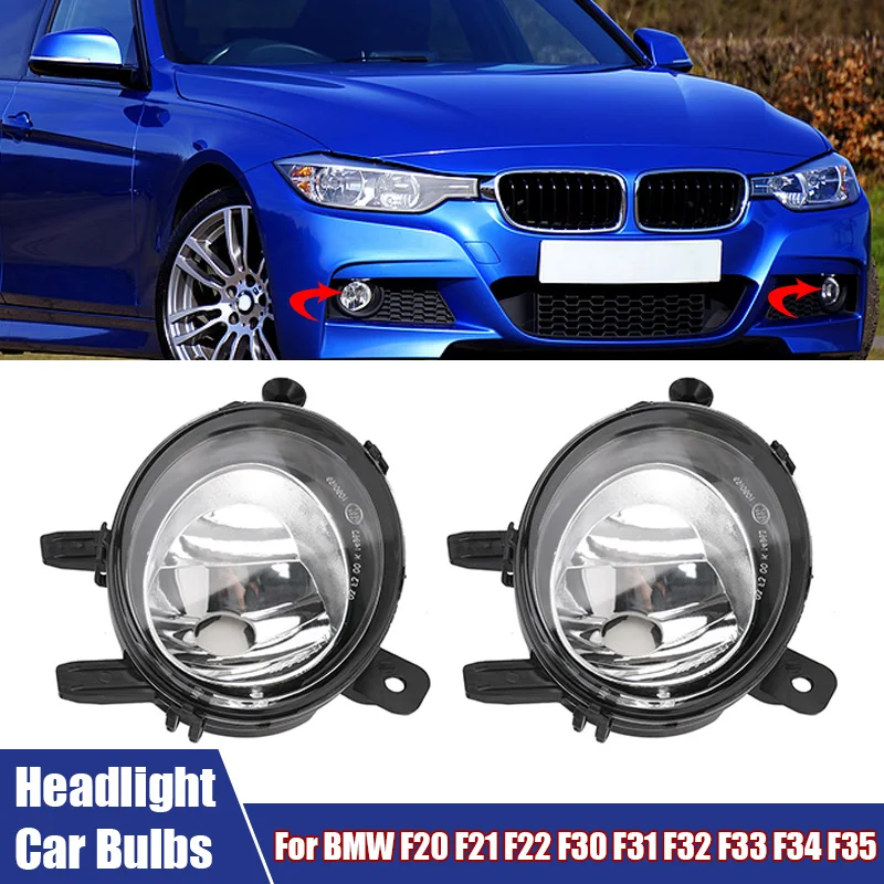 

Car Halogen Fog Light Fit For BMW F20 F21 F22 F30 F31 F32 F33 F34 F35 328i 1/2/3/4 Series Front Bumper Driving Fog lamp Assembly