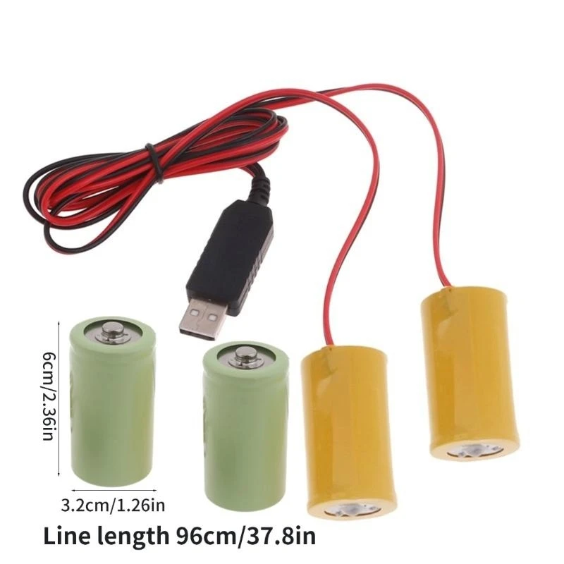 USB Power Supply 3V LR20 Battery Eliminator