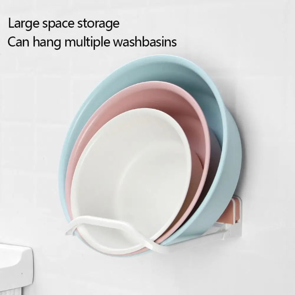 High Quality Portable Washbasin Rack Foldable without Drilling Storage Rack Space Save Convenient Storage Shelf Household