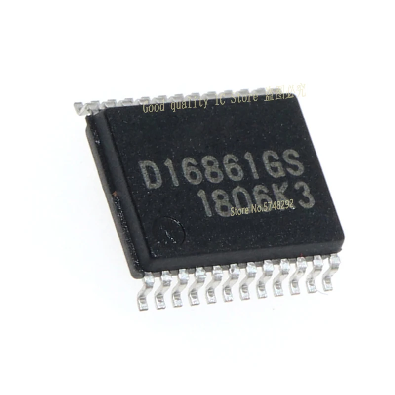 1 unids/lote D16861 D16861GS UPD16861GS chip de controlador de encendido automotriz SSOP-24 en stock 100% nuevo importado original
