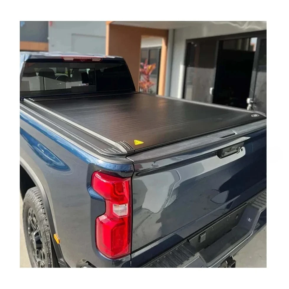 

Hight Quality Electric Retractable Tonneau Cover for Chevy Silverado GMC Sierra Aluminium Roller Shutter Lid Pickup Bed Cover