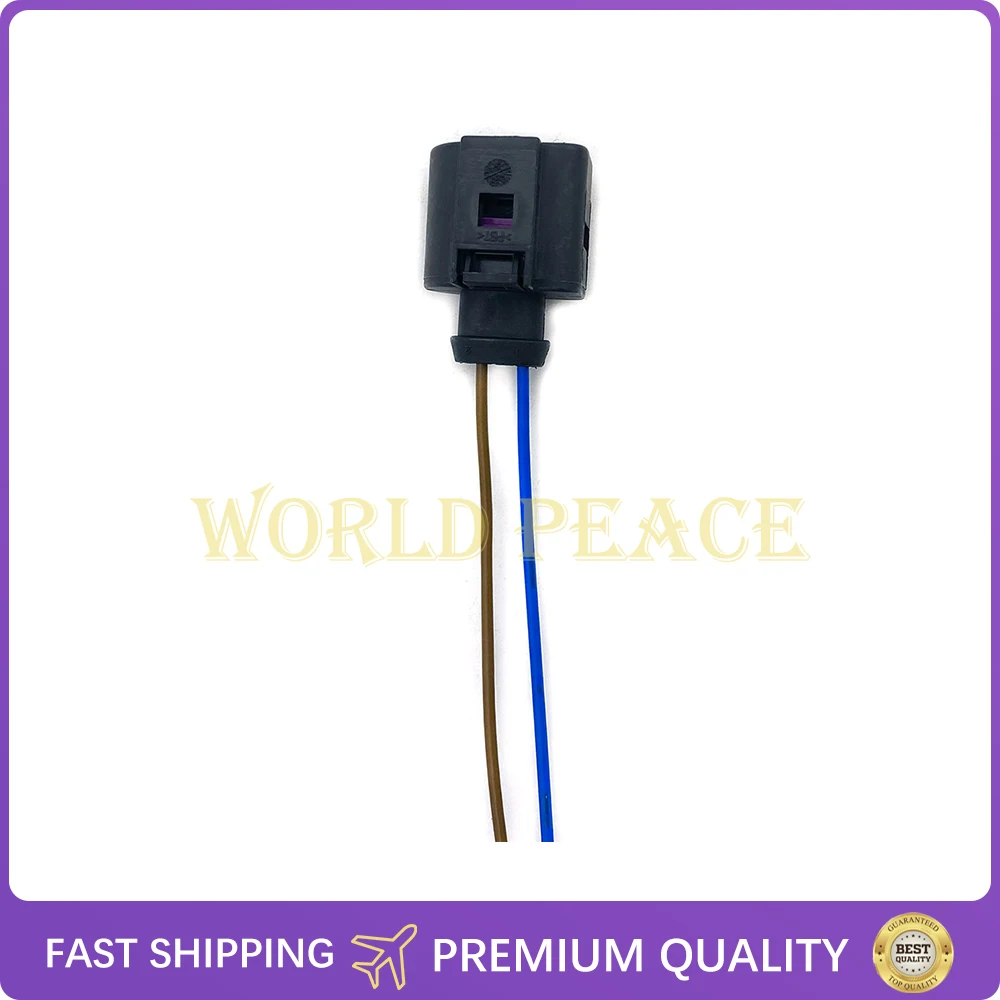 

Fog Light Lamp Plug Pigtail Connector Replaces 1J0973722 For VW Jetta Golf GTI 1J0973722A