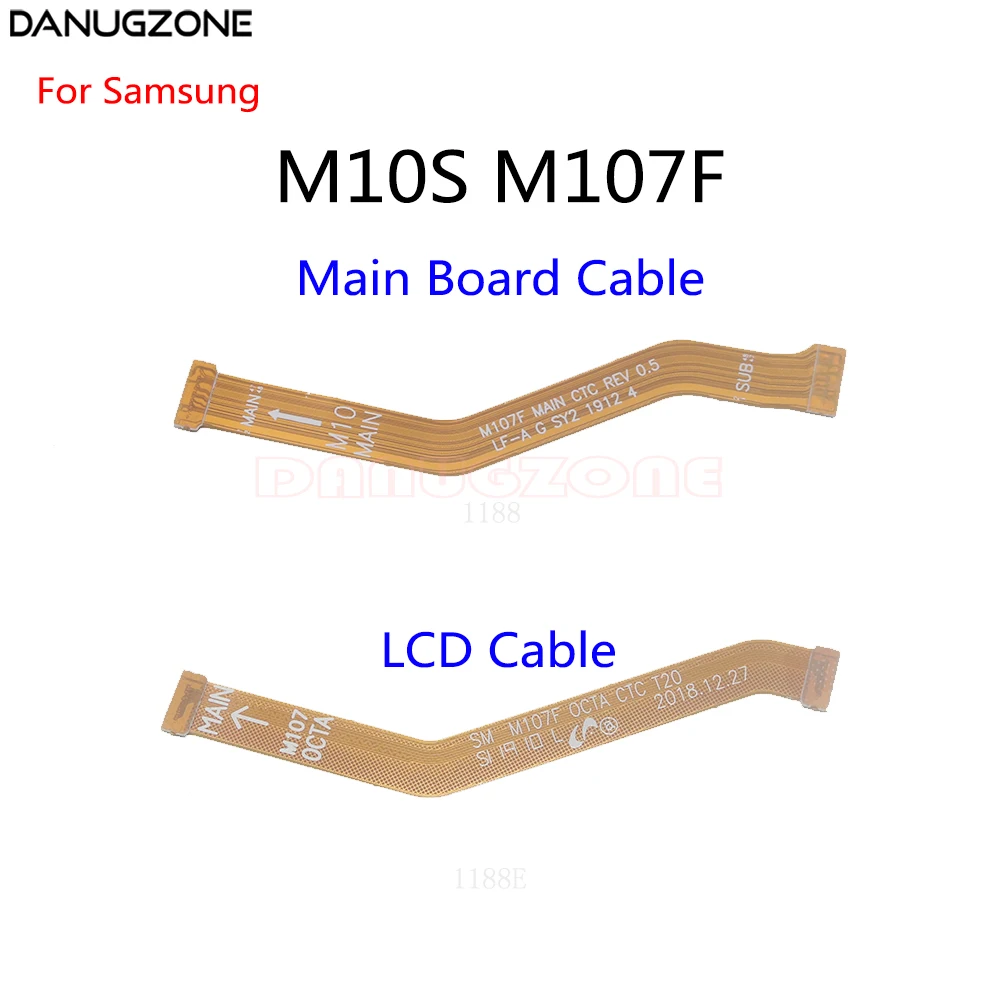 LCD Display Connect Main Motherboard Flex Cable For Samsung Galaxy M10S M107F