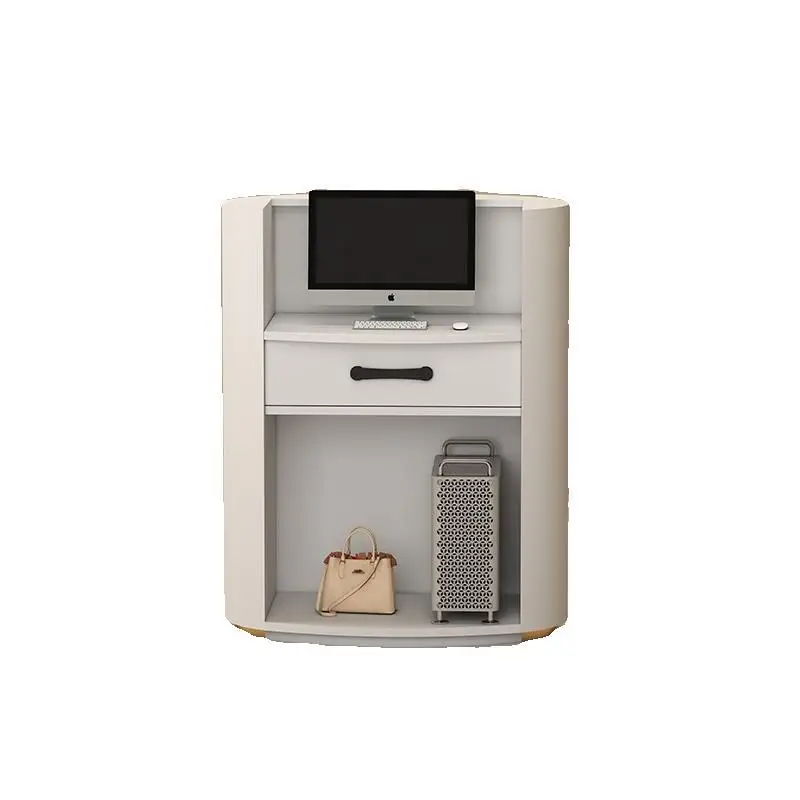 

Небольшая стойка регистрации Информационный стол Простой современный Стойка регистрации Современная простая