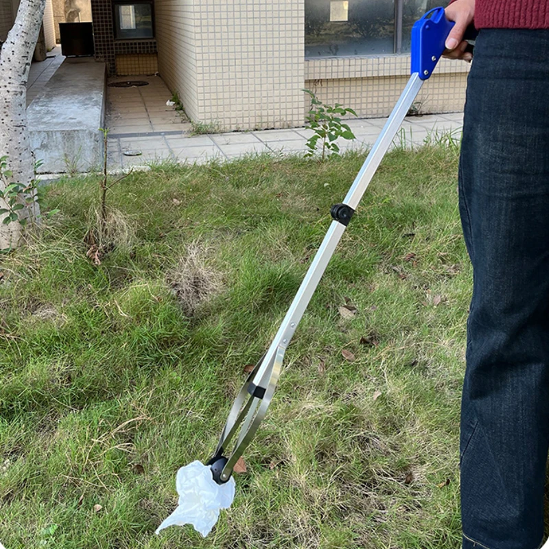 Grabber Tool With Magnet Tip Lightweight Litter Picker Extender Hand Tool For Easy Reach of High Low and Hard to Reach Places