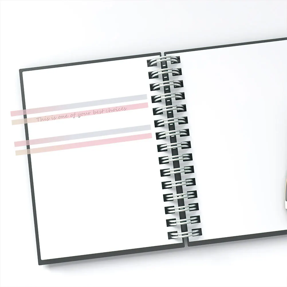 

2 Sets Long Bar Sticky Strips Reusable Reading Bookmarks For Books Notebooks Magazines Office Supplies Index Tabs Annotation