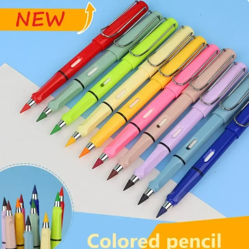 Color Eternal Pencil Can Be Wiped Magic Replace Head Eco Friendly Student Painting Kids Gift Draw School Supply Gifts