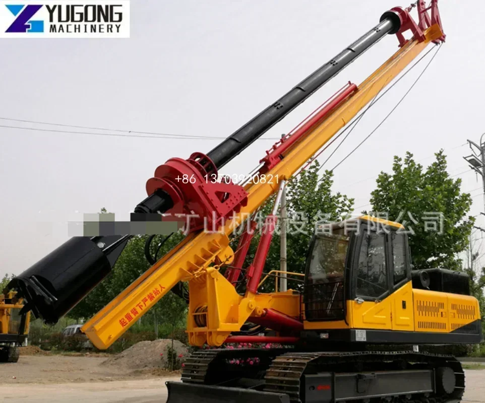 Chinese Mining Core Drilling Machine YG280 DIII 280kn.m 88m Hydraulic Rotary Drilling Rig YG280D Rotary Drilling Rig