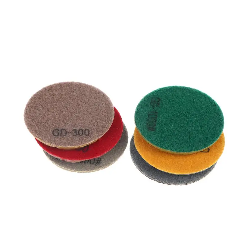 

1PC 4Inch 100mm Diamond Floor Grinding Block Polishing Pad For Grinding Concrete Cement Stone Floor For Maintenance Work