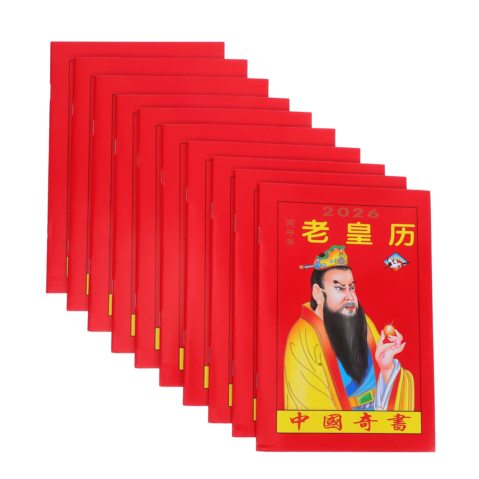 

10 шт. китайский лунный календарь 2026 год лошади традиционный иллюстрированный настольный календарь 24 солнечных термина годовой планировщик для домашнего офиса
