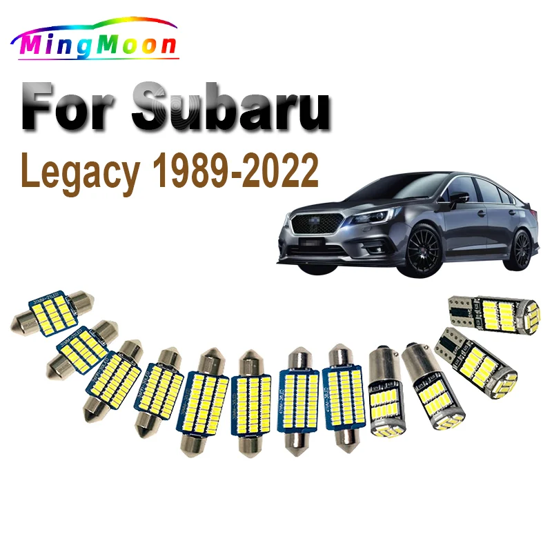 For Subaru Legacy I II III IV V VI MK1 MK2 MK3 MK4 MK5 1989- 2018 2019 2020 2021 2022LED Bulbs Interior Light Kit  Accessories