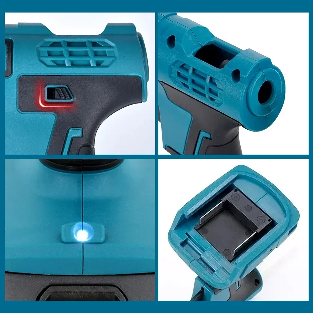 260°C Electric Hot Melt Glue Guns Industrial Mini Glue Guns Thermo DIY Electric Repair Power Tools Set for Makita 18-21V Battery