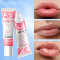 5X Niacinamide Plumping Lip Mask – Intense Hydration & Anti-Dryness for Soft, Pink Lips | Care Chapped Lips Overnig 10g/pc