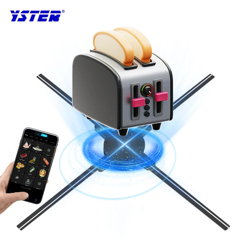 

Widely application 3d fan Mobile app control 70cm 4 blades 3d hologram fan led fan Vivid image hologram fan