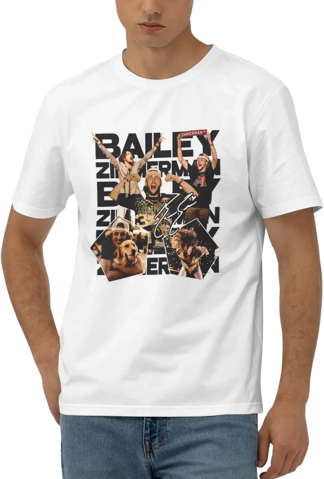 Bailey Music Zimmerman Shirts for Men Short Sleeve Cotton Tshirts Tees High Quality 100%Cotton Short Sleeve