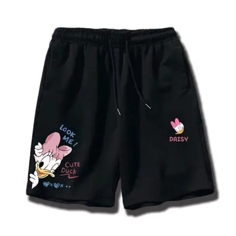 الكلاسيكية ديزني دونالد داك ديزي تريند زوجين صديقة السراويل كبيرة الحجم فضفاضة تنفس السراويل الرجال والنساء