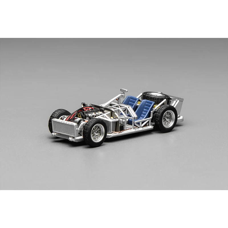 Preventa MH 1:64 marco espacial con motor modelo de coche fundido a presión juguetes MOTORHELIX