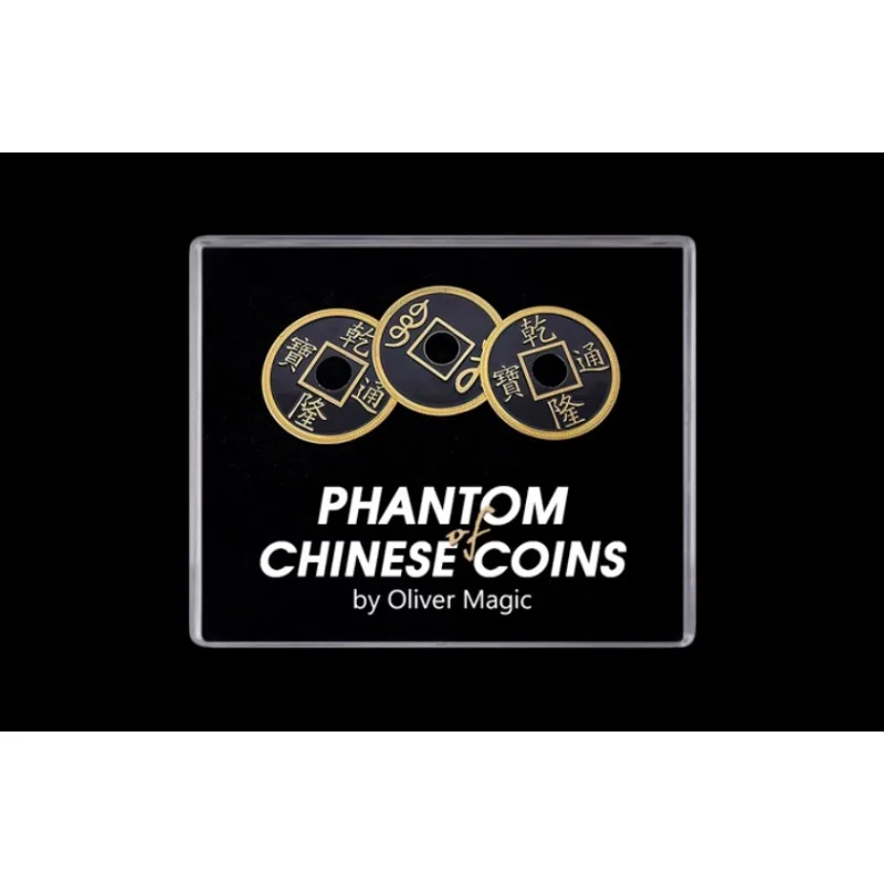 

Призрак китайских монет (сцена) Оливера Волшебные трюки 55 мм Параплировая монета Магия Волшебник Крупным планом Уличные иллюзии Уловки Реквизит