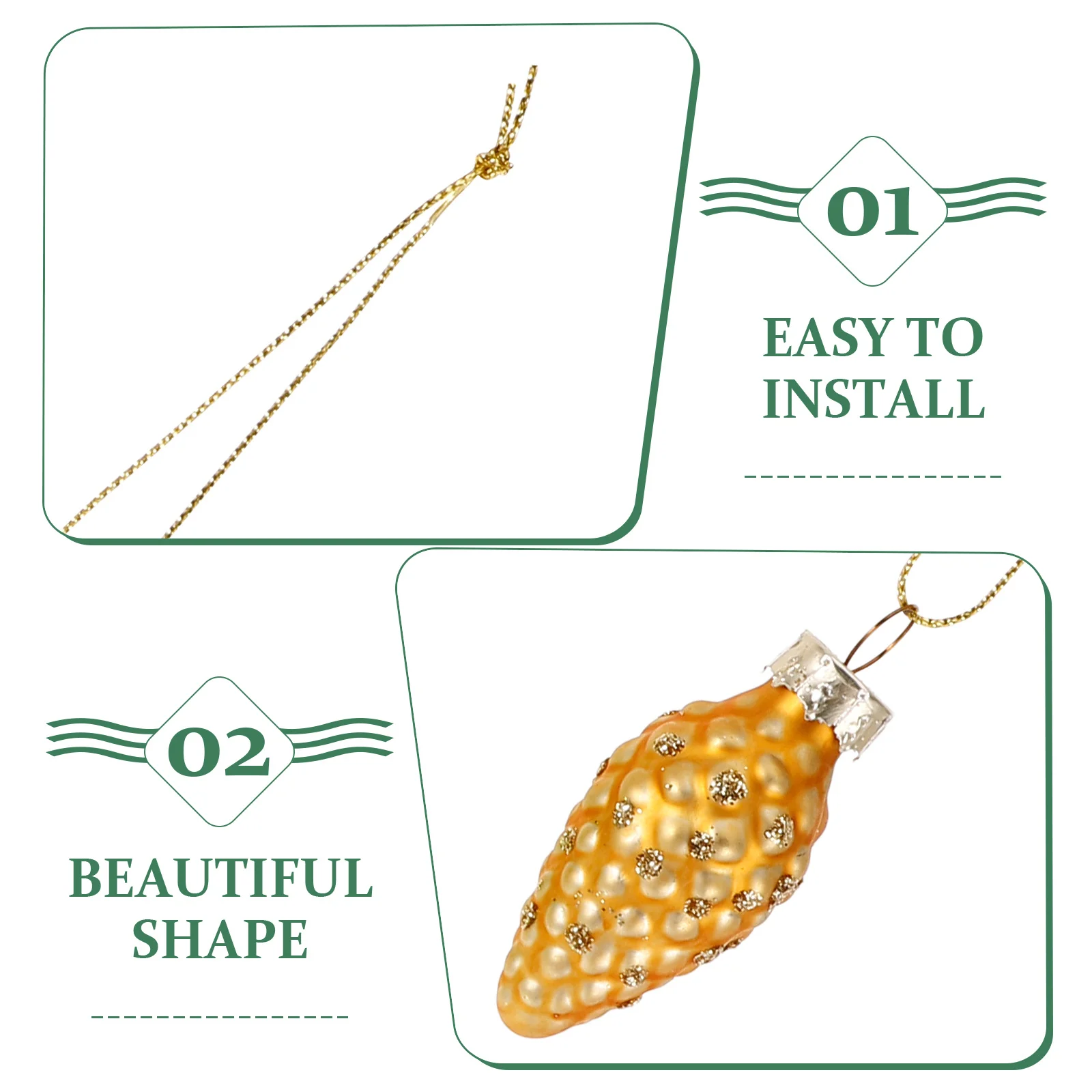 زخرفة معلقة قلادة الحلي الإبداعية فريدة من نوعها الزخرفية شجرة صغيرة زينة ل #4