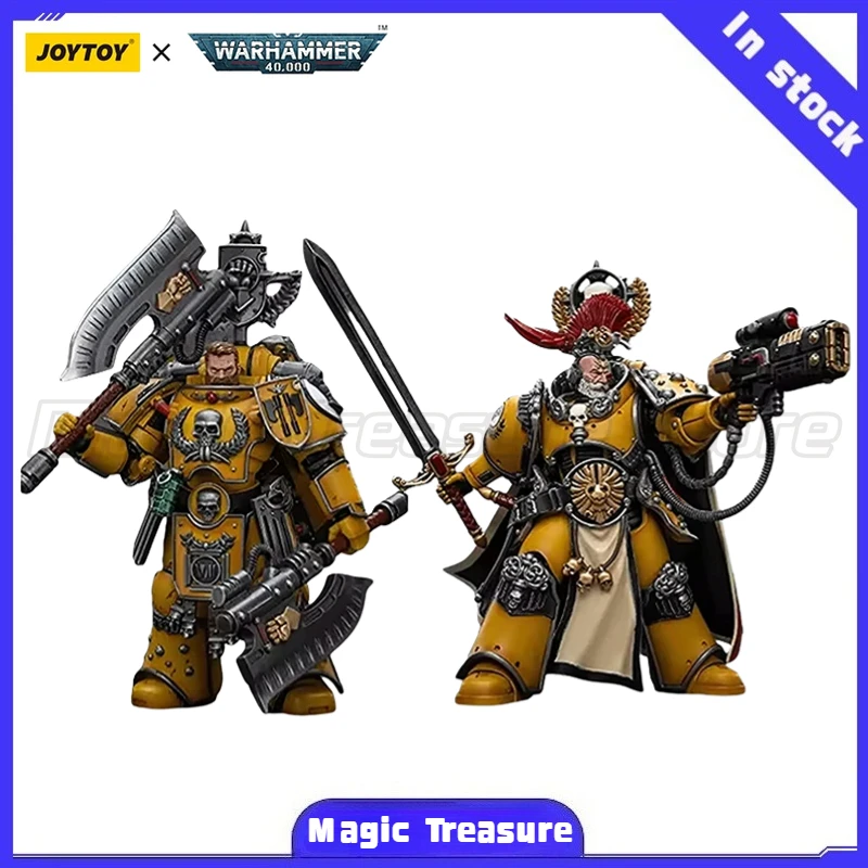 

【MT】подлинная фигурка JOYTOY 1/18, оригинальная фигурка Warhammer 40K Imperial Fist Lann Archon, аниме-модель, коллекция игрушек, подарок