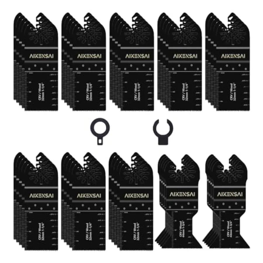 

Oscillating Saw Blades Multitool Blades for Wood and Plastic Multi Tool Blades Kits Fit Dewalt Milwaukee Makita Bosch Dremel et