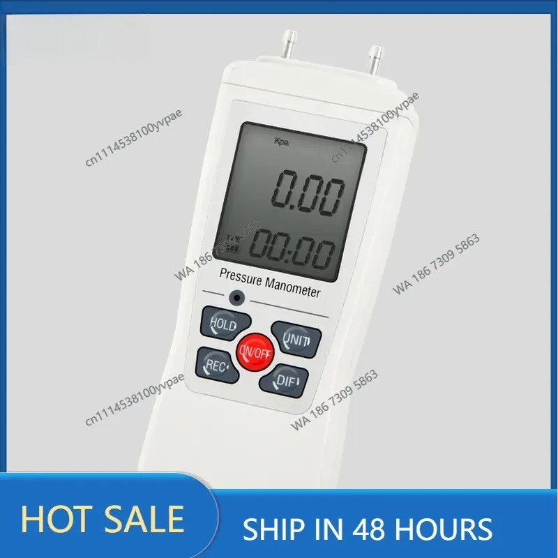 digital differential pressure meter filter clean room differential pressure meter medical and health building handheld
