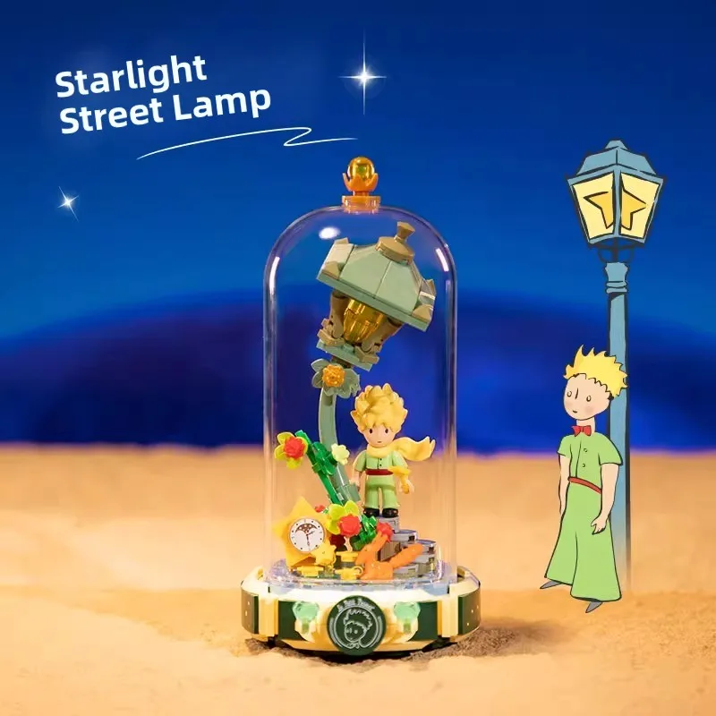 

Романтический букет из вечных роз: конструктор-игрушка для детей, подарок на выпускной, тематика «Принц», сборная модель из Китая