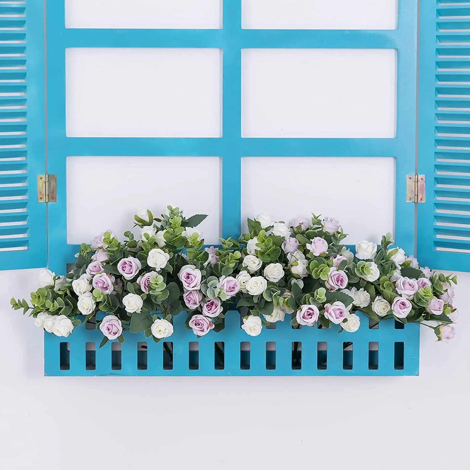 15 Köpfe Künstliche Seidenrosen Brautstrauß für Heim, Hochzeit, Blumenarrangement, Garten, Künstliche Blumen, DIY-Geschenk, Deko – Detail 25