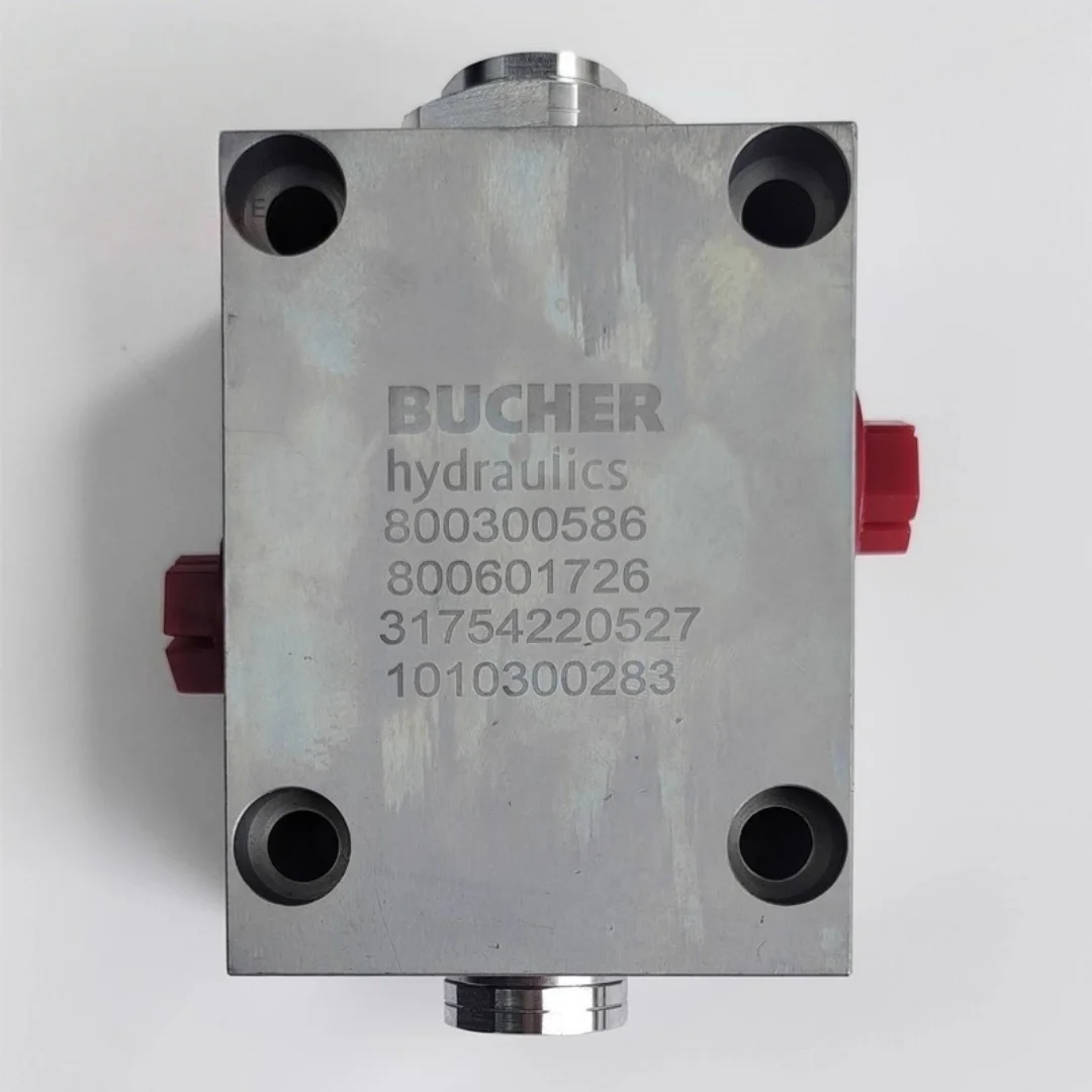 Applicable to Zoomlion Crane Insertion-Type Bidirectional Hydraulic Lock Valve Block Spool Buch DERV8-B 1010300782 1010300283