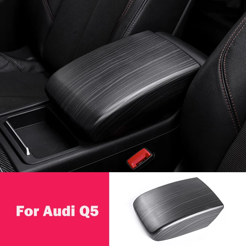 

For Audi Q5L Q5 FY 2018-2024 Car Control armrest Rear Air Condition Outlet Vent Carbon fiber decoration Interior Cover Stickers