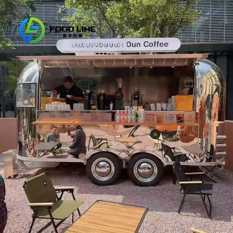 

Customized China-Made Mini Food Trailer Small Street Ice Cream Truck for Hotel Catering Services