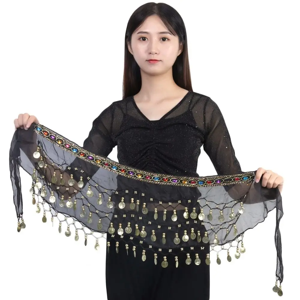 وشاح للورك للرقص الشرقي للنساء ، حزام ملفوف ، أزياء عرض نسائية ، شرابات ترتر ، تايلاند ، الهند ، عربي ، رقص شرقي #3