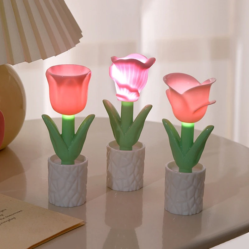 Tulip Nightlight Bedside Lamp 5