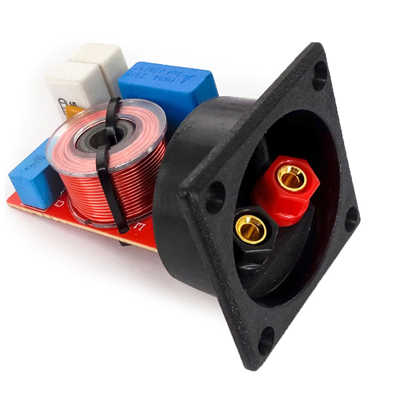 Filtros crossover do divisor de frequência do alto-falante de alta fidelidade de 2 vias de 80W com caixa de junção