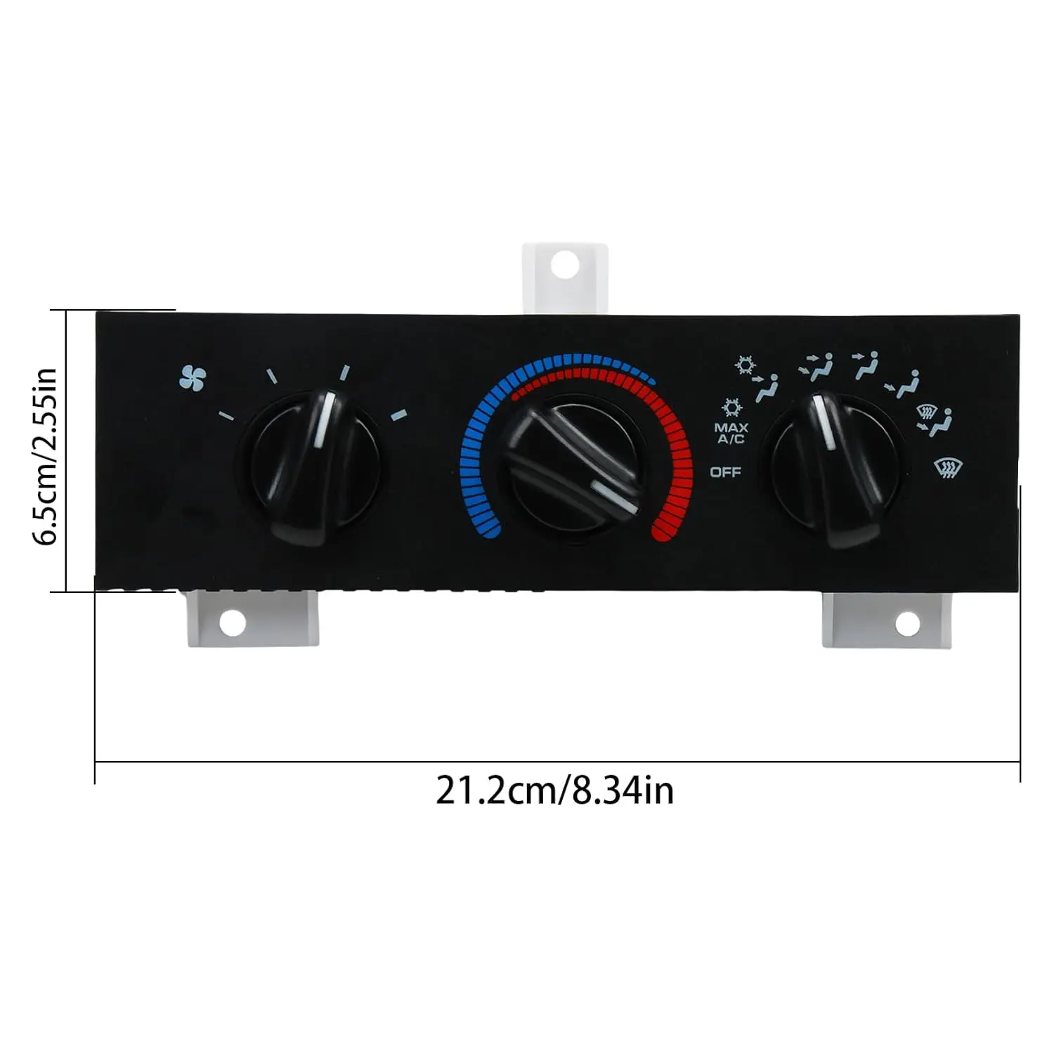 55055459AA, 55055459AF Klimabedienfeld für Dodge Ram 1500 2500 3500 Van 1998 1999 - 2003 – Detail 3
